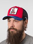 Бейсболка CAPSLAB арт. CL/SMK2/1/CAS/MAR2 Super Mario Mario (красный / синий)